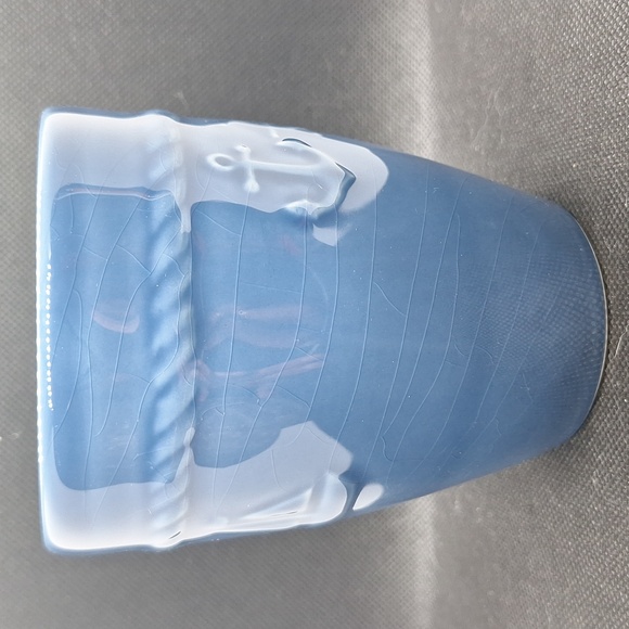 Ocean Blue Nautical Mug with Anchor and Wheel - Picture 2 of 5